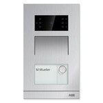 ABB Welcome IP Mini Video Outdoor Station with Surface Mounting Box, 1 Button